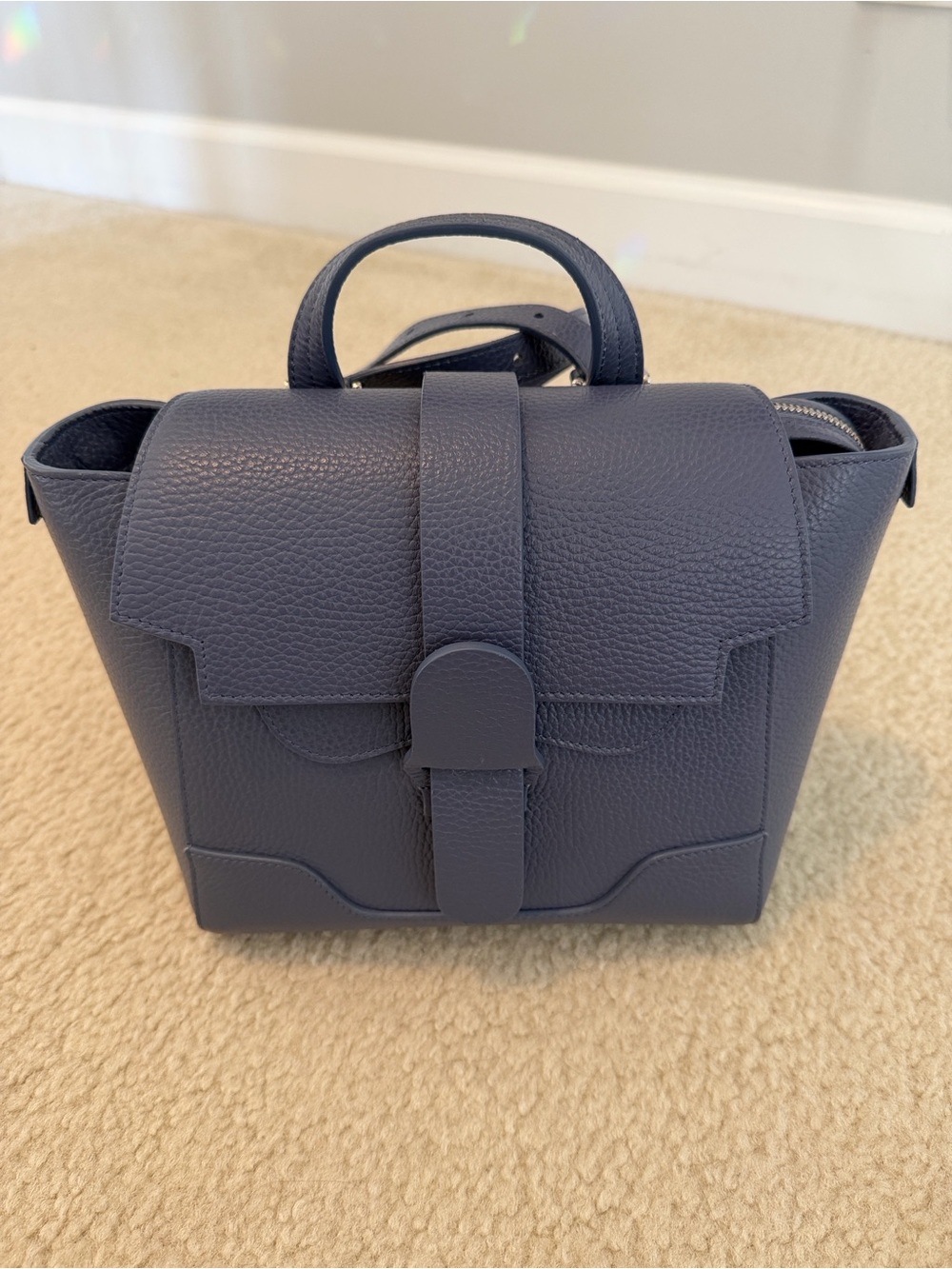 Senreve Mini Maestra Pebbled Leather 4-way convertible Bag